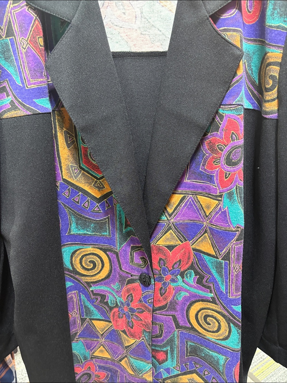 vintage blazer with pockets - Picture 2 of 4